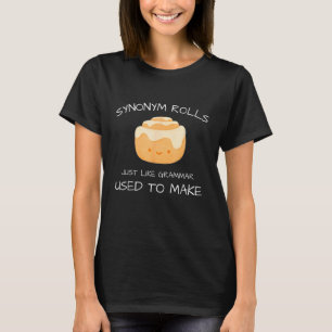 T-shirt Synonyme Roule Comme La Grammaire Utilisée Pour Fa