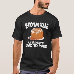 T-shirt Synonyme Roule Comme La Grammaire Utilisée Pour Fa