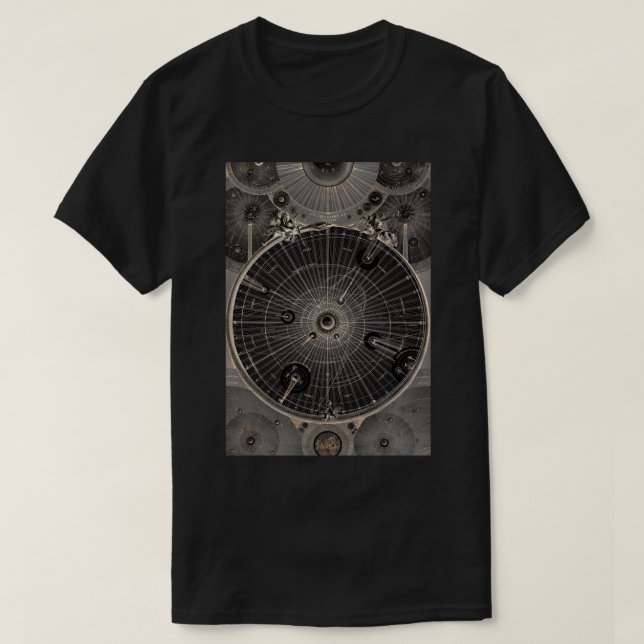 T-shirt Synopsis antique de l'Univers Pythagore Celest (Design devant)