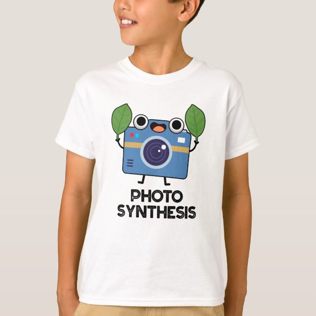 T-shirt Synthèse De Photo Drôle Caméra Pun (Devant)