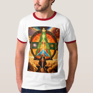 T-shirt Synthèse sacrée : La Sainte Trinité Gnostique en l