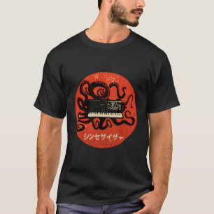 T-shirt Synthétiseur analogique Kraken Synth Engin japonai
