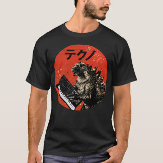 T-shirt Synthétiseur analogique vintage - Japonais Retro M