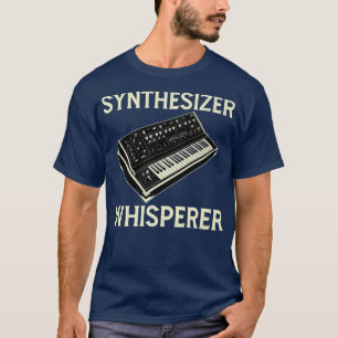 T-shirt Synthétiseur analogique Whisperer Design Producteu