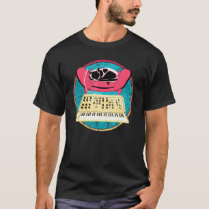 T-shirt Synthétiseur Cat On
