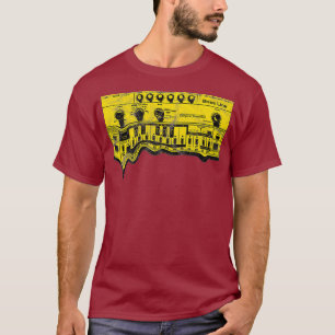 T-shirt Synthétiseur d'acide vintage Retro Bass Synth Stud