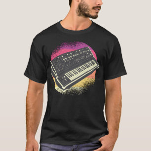 T-shirt Synthétiseur de musique électronique