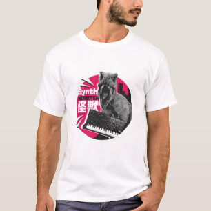 T-shirt Synthétiseur Dino - Monstre Musical