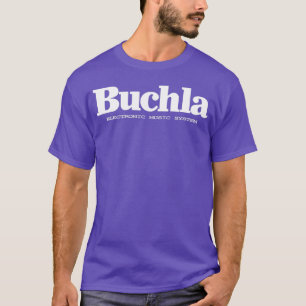 T-shirt synthétiseur modulaire analogique vintage BUCHLA d