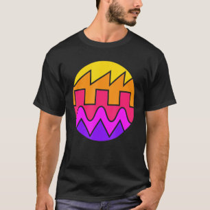 T-shirt Synthétiseur Rétro Waveform Sound Wave Electronic