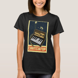 T-shirt Synthétiseur Synthétiseur Clavier Musiciens électr
