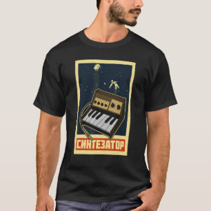 T-shirt Synthétiseur Synthétiseur Clavier Musiciens électr