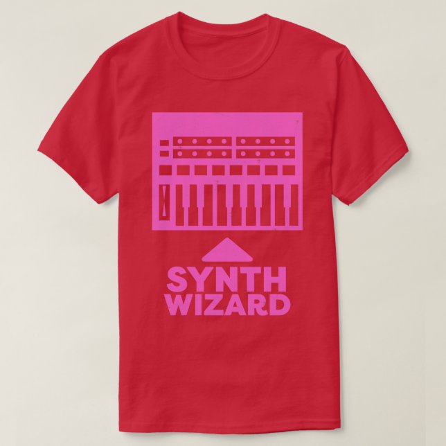 T-shirt Synthétiseur Synthétiseur Music Producteur (Design devant)