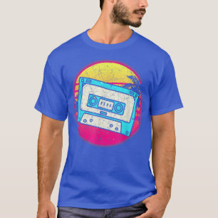 T-shirt Synthwave 80s Music Lover Retro Cassette Vaporwave