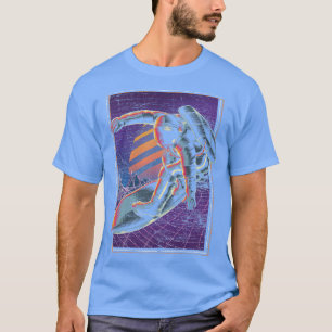 T-shirt Synthwave Extérieur Vaporwave 80s Surfer Art Ast
