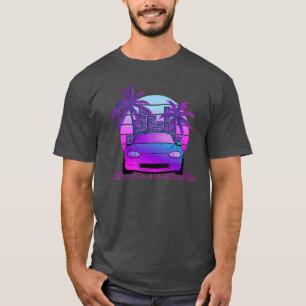 T-shirt Synthwave Miata NB