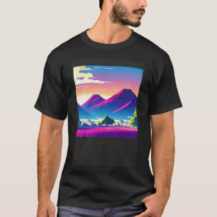 T-shirt Synthwave ouonude rétroonde futuresynth sci fi