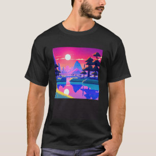 T-shirt Synthwave oups rétrowave futuresynth sci fi 11
