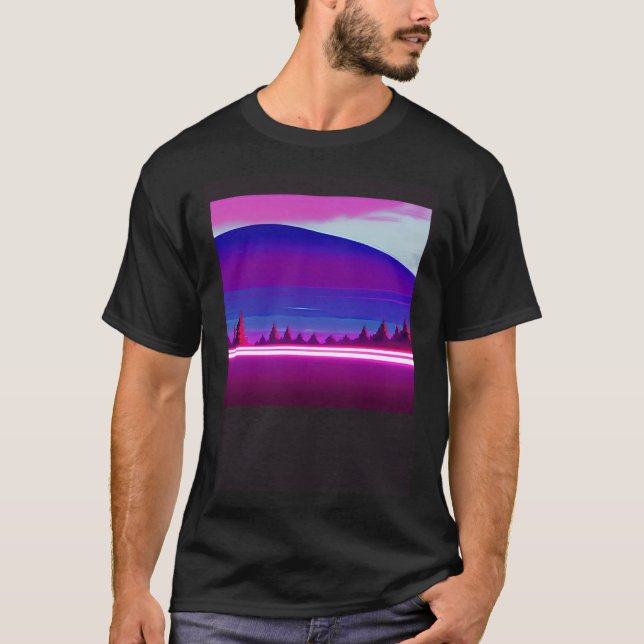 T-shirt Synthwave oups rétrowave futuresynth sci fi 49 (Devant)