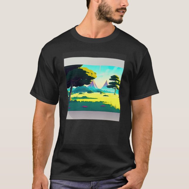 T-shirt Synthwave oups rétrowave futuresynth sci fi 77 (Devant)