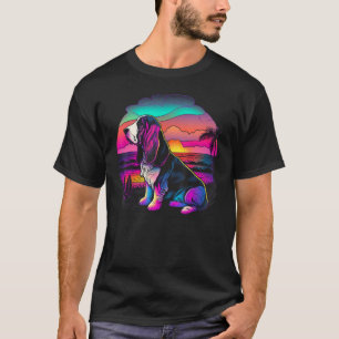 T-shirt Synthwave Rétro-Vague Néo-Vaporwave 80 Neon Rétro