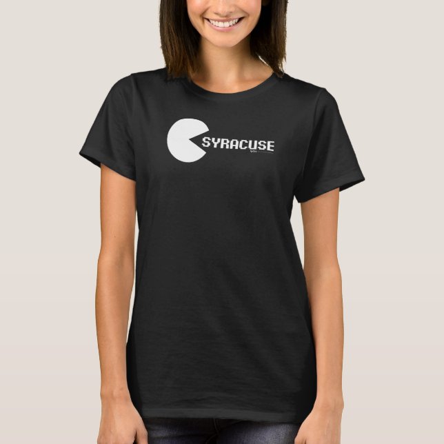 T-shirt Syracuse 8 bits Gamer City (Devant)
