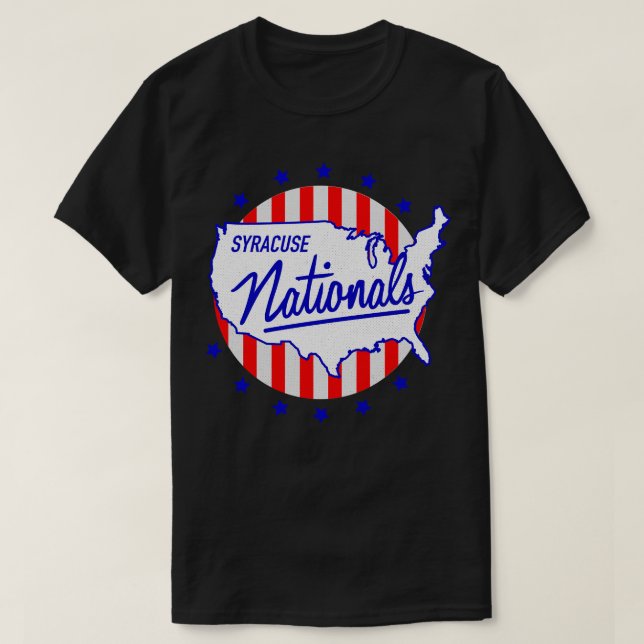 T-shirt Syracuse Nationals Défaut Basketball NBL 1948 (Design devant)