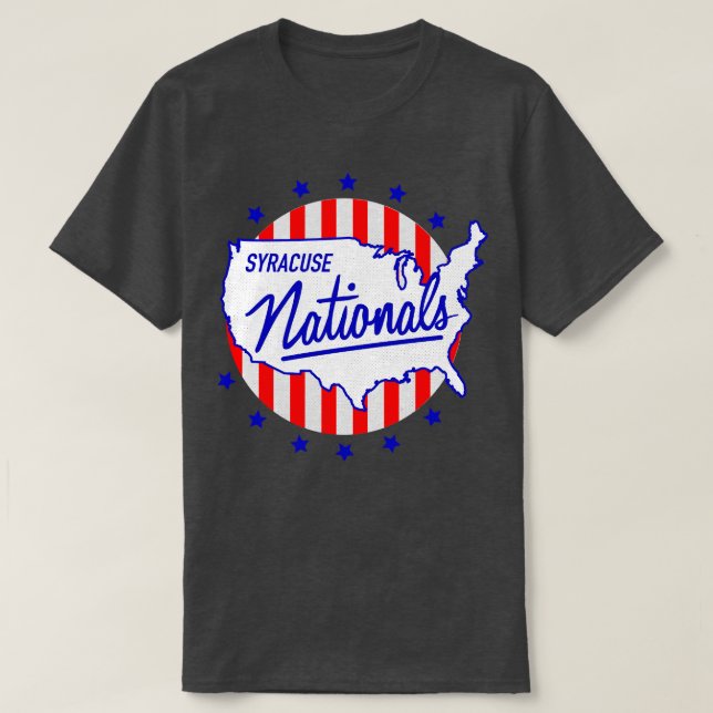 T-shirt Syracuse Nationals Défaut Basketball NBL 1948 (Design devant)