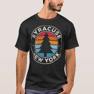 T-shirt Syracuse New York NY Vintage Graphic Retro les ann