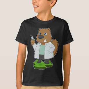 T-shirt Syringe Beaver Doctor