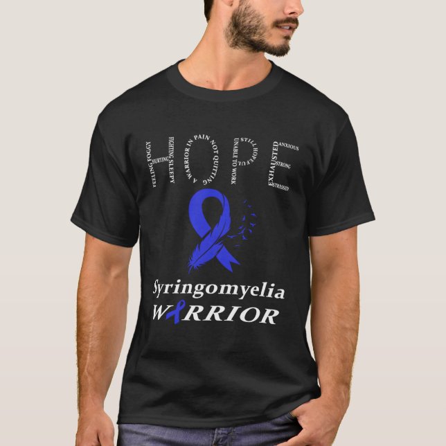 T-shirt Syringomyelia Warrior (Devant)