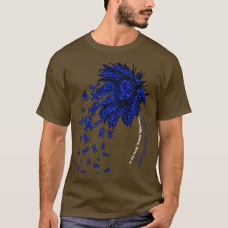 T-shirt Syringomyélie Sensibilisation tournesol personne n