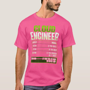 T-shirt Sys admin and developer for a Cloud devops enginee