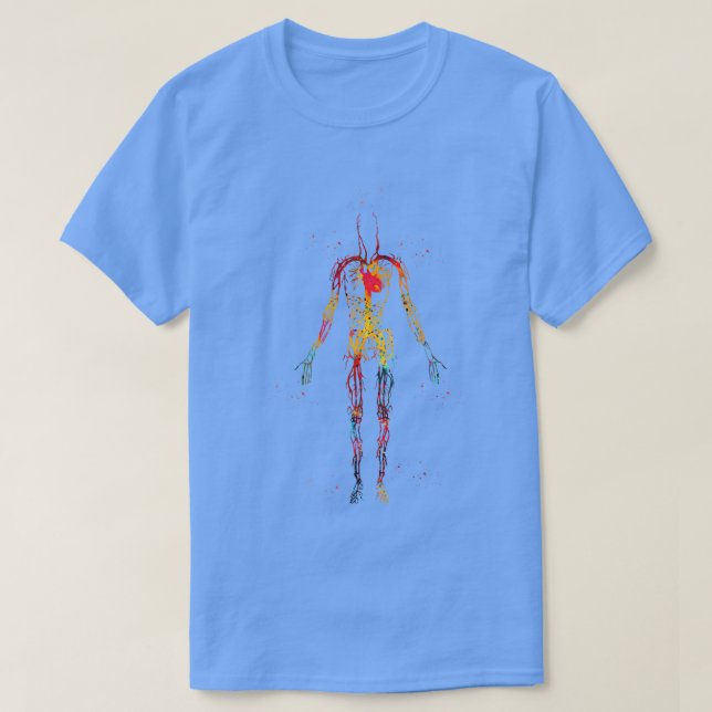 T-shirt Système circulatoire 1 (Design devant)