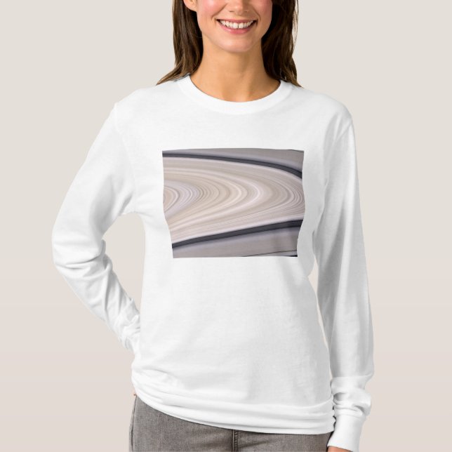 T-shirt Système d'anneau de Saturne (Devant)