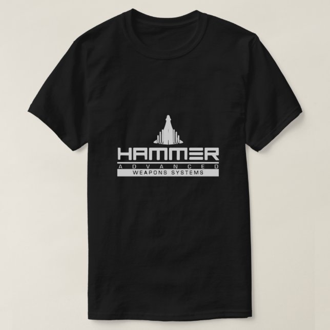 T-shirt Système d'armes avancées marteau (Design devant)