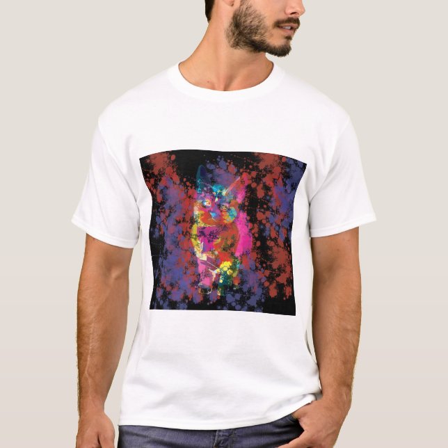 T-shirt Système de couleurs métamorphique hyperchromatique (Devant)