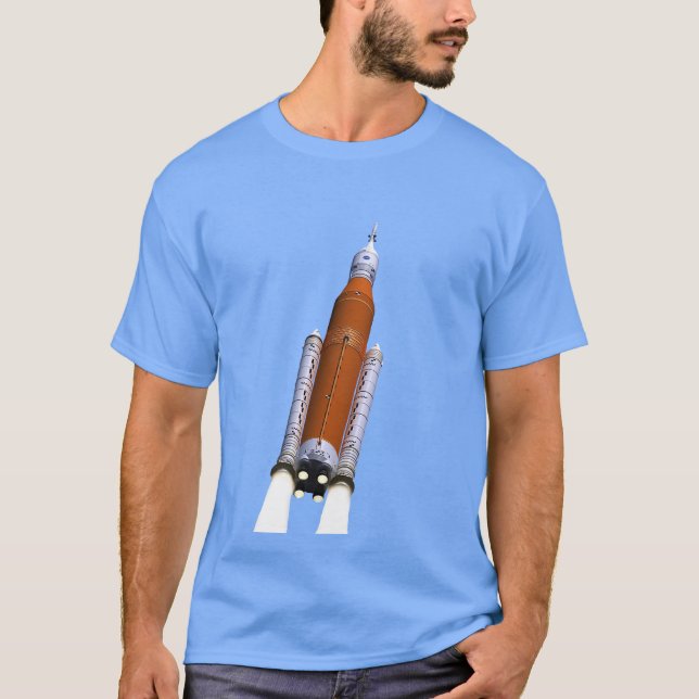 T-shirt Système de lancement spatial SLS de la NASA (Devant)