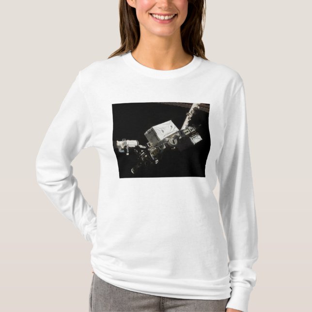 T-shirt Système de manipulateur à distance bras robotique (Devant)