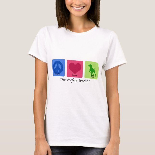 T-shirt Système de préférences généralisées d'amour de (Devant)