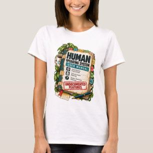 T-shirt Système d'exploitation humain
