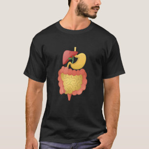 T-shirt Système Digestif Anatomie Anatomique Biologie Anat