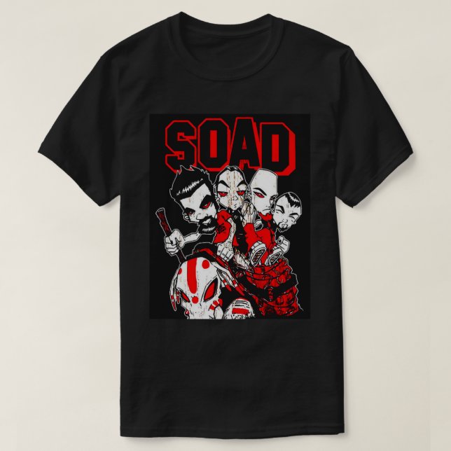 T-shirt Système d'une tendance vers le bas - logo (Design devant)