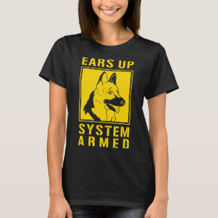T-shirt Système Ears Up Système Armé Allemand Berger 103