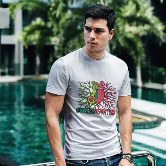 T-shirt Système Heart Et Avocado (Créateur téléchargé)