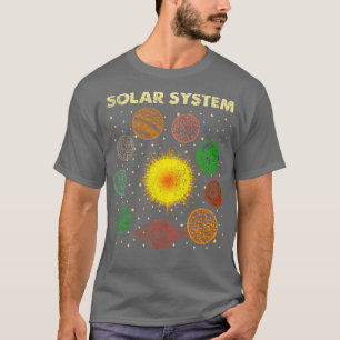 T-shirt Système solaire