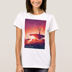 T-shirt Système solaire, 20 ans d'esprit et d'opportunité