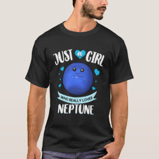 T-shirt Système solaire Neptune Planet Ring