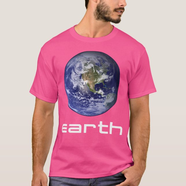 T-shirt Système solaire Planète Astronomie spatiale de la  (Devant)