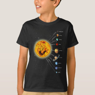 T-shirt Système solaire T Soleil de chemise